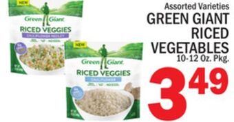 C Town Green giant riced vegetables offer