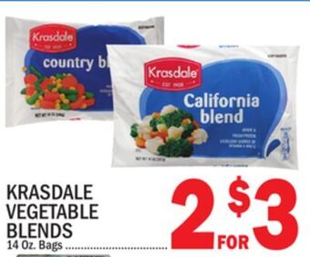 C Town Krasdale vegetable blends offer