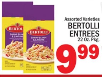 C Town Bertolli entrees offer