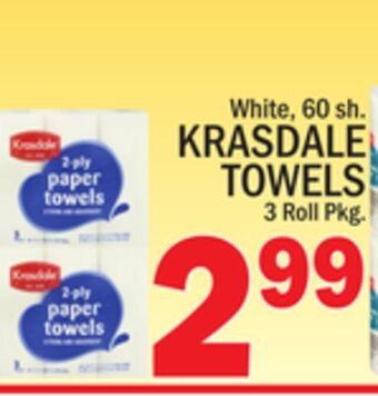 C Town Krasdale towels offer