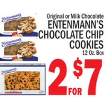 C Town Entenmann's chocolate chip cookies offer