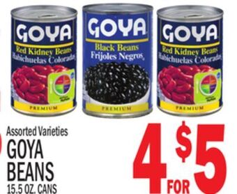 C Town Goya beans offer