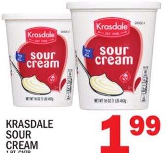 C Town Krasdale sour cream offer