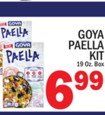 C Town Goya paella kit offer