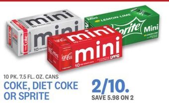 Kings Food Markets Coke, diet coke or sprite offer