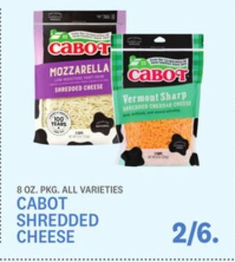 Kings Food Markets Cabot shredded cheese offer