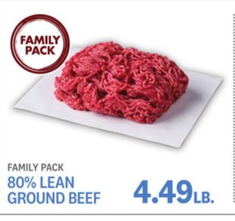Kings Food Markets 80% lean ground beef offer