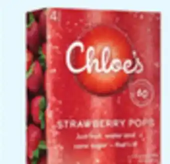 Kings Food Markets Chloe's fruit pops 4 offer