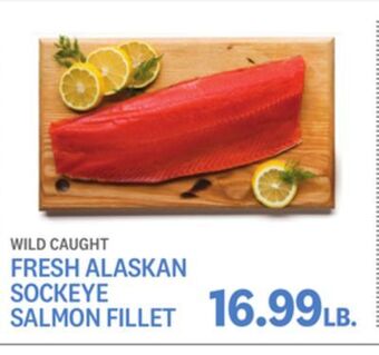 Kings Food Markets Wild caught fresh alaskan sockeye salmon fillet offer