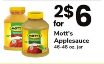 ACME Mott's applesauce offer
