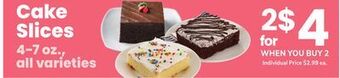 ACME Cake slices offer