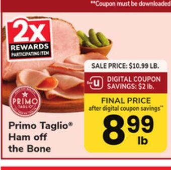 ACME Primo taglio® ham off the bone offer