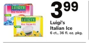 ACME Luigi's italian ice offer