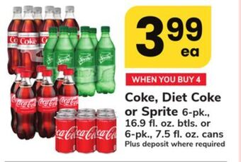 ACME Coke, diet coke or sprite offer