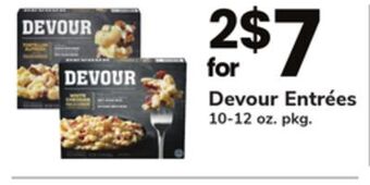 ACME Devour entrées offer