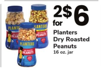 ACME Planters dry roasted peanuts offer
