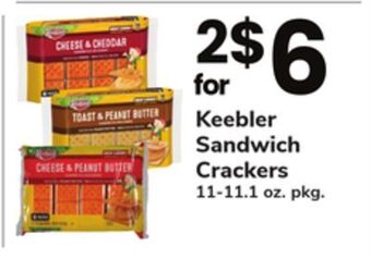 ACME Keebler sandwich crackers offer