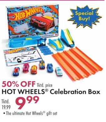 Boscov's Hot wheels® celebration box offer