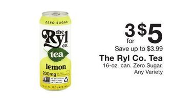 Fairway Store Market The ryl co. tea offer