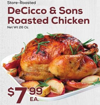 DeCicco & Sons Decicco & sons roasted chicken net wt offer