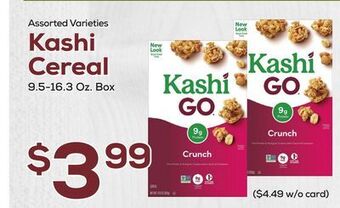 DeCicco & Sons Kashi cereal offer