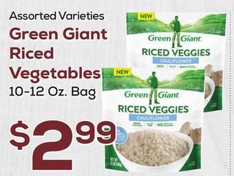 DeCicco & Sons Green giant riced vegetables offer