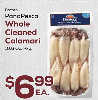 DeCicco & Sons Panapesca whole cleaned calamari offer