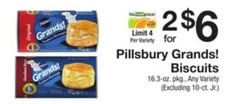 The Fresh Grocer Grands! biscuits offer