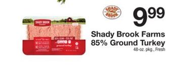 The Fresh Grocer 85% ground turkey offer
