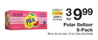 The Fresh Grocer Seltzer 8-pack offer