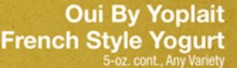 The Fresh Grocer French style yogurt offer