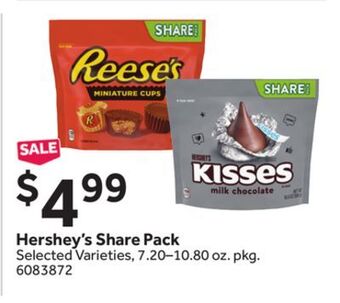 Stop&Shop Hershey's share pack offer