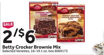 Stop&Shop Betty crocker brownie mix offer
