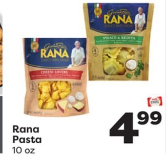 Weis Markets Rana pasta offer