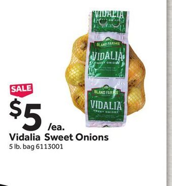Stop&Shop Vidalia sweet onions offer