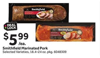 Stop&Shop Smithfield marinated pork offer