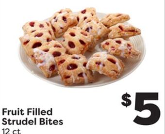 Weis Markets Fruit filled strudel bites offer