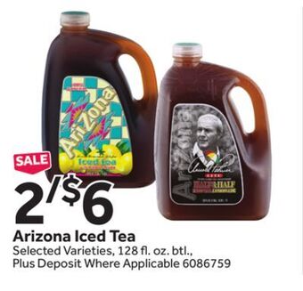 Stop&Shop Arizona iced tea offer