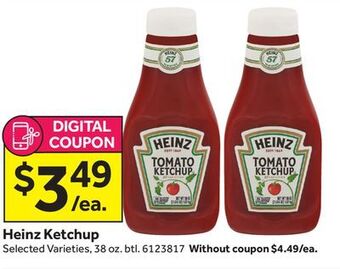 Stop&Shop Heinz ketchup offer