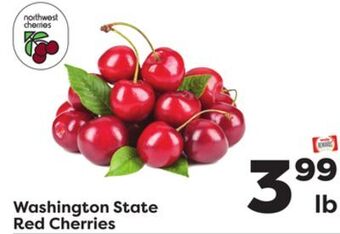 Weis Markets Washington state red cherries offer