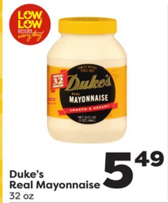 Weis Markets Duke's real mayonnaise offer