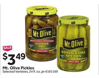 Stop&Shop Mt. olive pickles offer