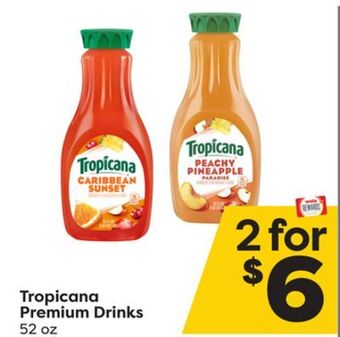 Weis Markets Tropicana premium drinks offer