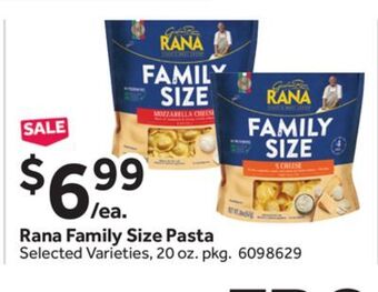 Stop&Shop Rana family size pasta offer