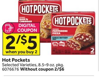 Stop&Shop Hot pockets offer