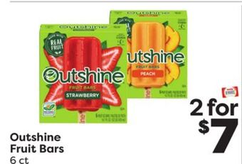 Weis Markets Outshine fruit bars offer