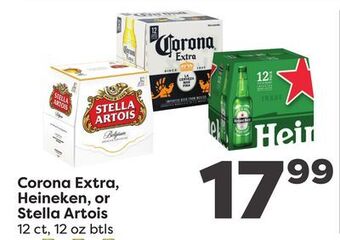 Weis Markets Corona extra, heineken, or stella artois offer