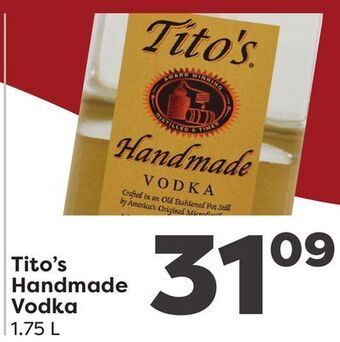 Weis Markets Tito's handmade vodka offer