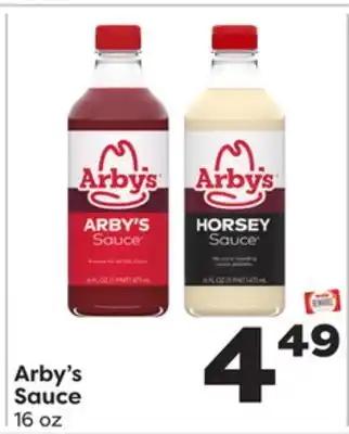 Weis Markets Arby's sauce offer