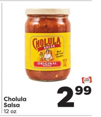 Weis Markets Cholula salsa offer
